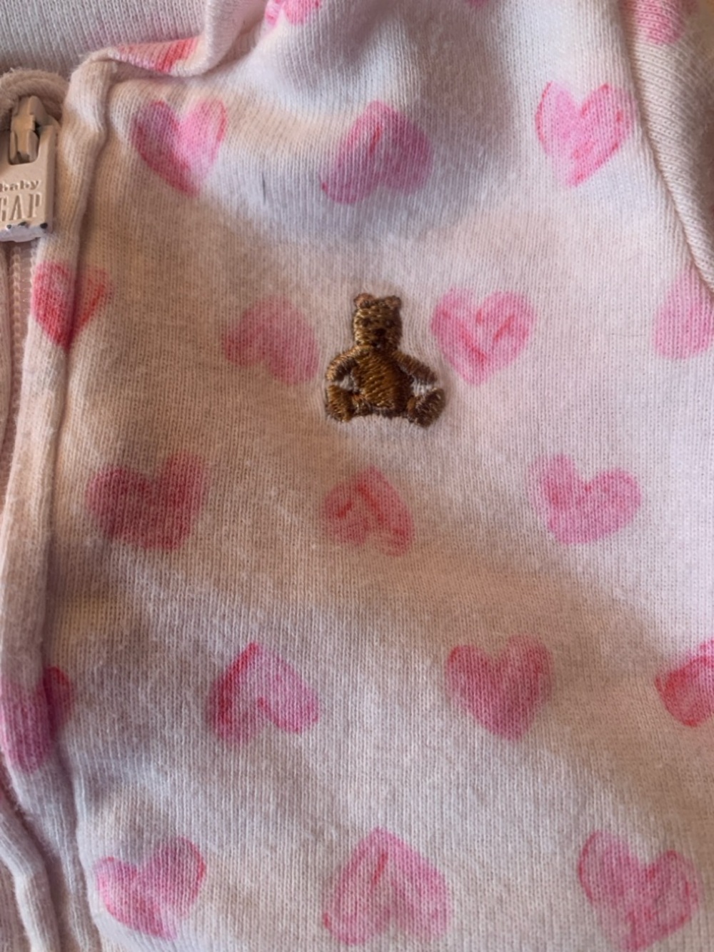 Bundle of Baby Girl 0-3 months - pants, onesie, sleepers - EUC 6 pieces - Picture 3 of 14